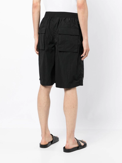 True Tribe Rough Steve Knee-length Swim Shorts In Schwarz