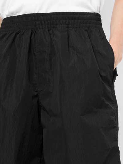 True Tribe Rough Steve Knee-length Swim Shorts In Schwarz