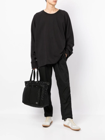 True Tribe Round-neck Sweatshirt In Schwarz