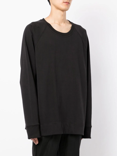 True Tribe Round-neck Sweatshirt In Schwarz