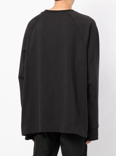 True Tribe Round-neck Sweatshirt In Schwarz