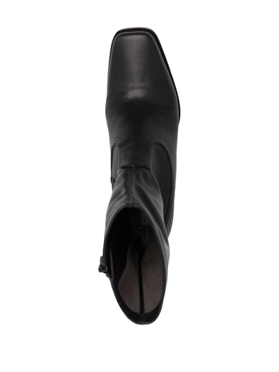 Stella Mccartney Cowboy Stretch 95mm Boots In Black