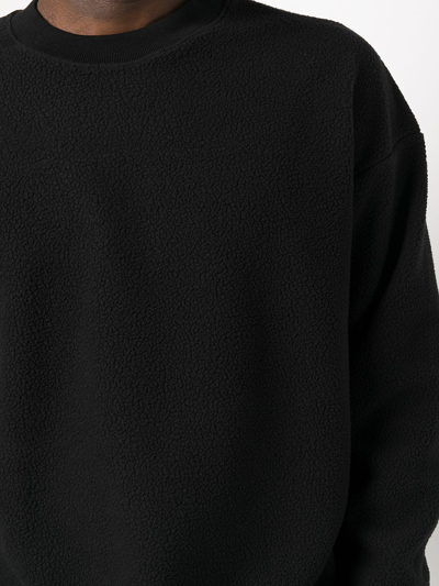 Shop Sophnet Polartec Thermal Fleece Sweatshirt In Schwarz