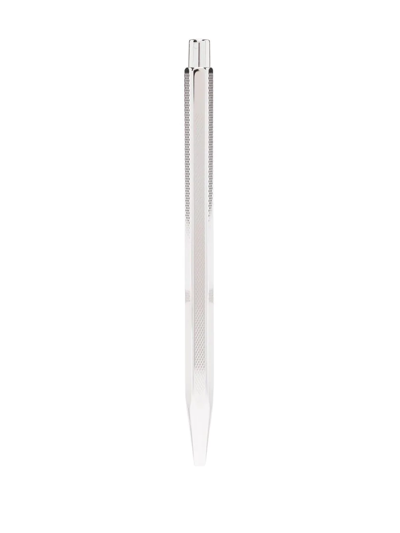 Caran D'ache Scale-engraved Pen In Silber
