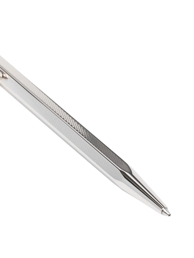 Shop Caran D'ache Scale-engraved Pen In Silber