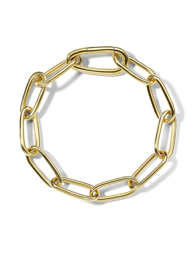Shop Ippolita 18kt Yellow Gold Classic Tapered Link Bracelet