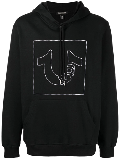 True Religion Stitched Logo Hoodie