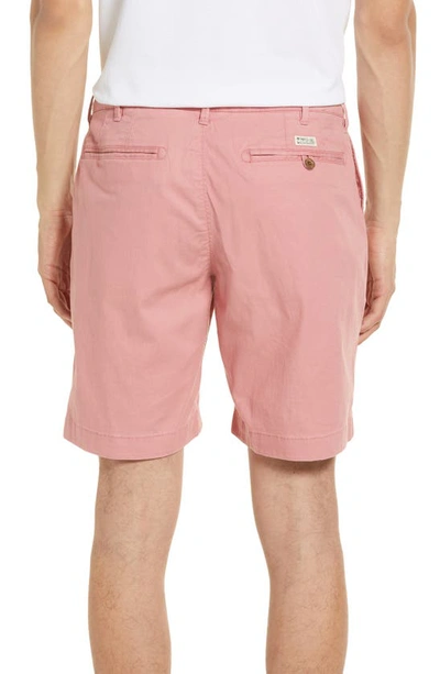 Faherty Island Life Organic Cotton Stretch Washed Regular Fit Chino Shorts In Faded Flag