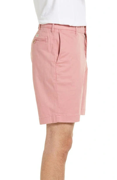 Faherty Island Life Organic Cotton Stretch Washed Regular Fit Chino Shorts In Faded Flag
