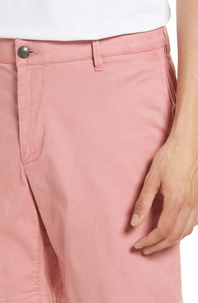 Faherty Island Life Organic Cotton Stretch Washed Regular Fit Chino Shorts In Faded Flag