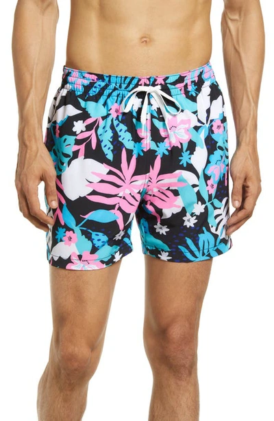 Shop Chubbies 5.5-inch Swim Trunks In The Juices