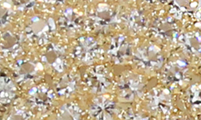 Ettika Crystal Drape Fringe Earrings In Gold