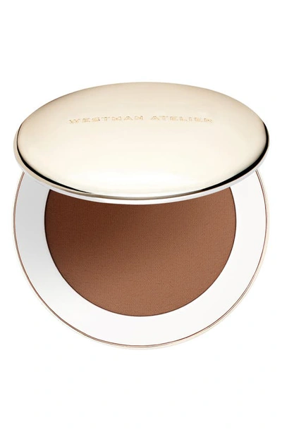 Westman Atelier Vital Pressed Skincare Blurring Talc-free Setting Powder Café 0.17 oz / 5 G In Cafe