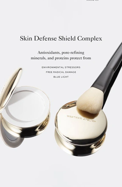Westman Atelier Vital Pressed Skincare Blurring Talc-free Setting Powder Crème 0.17 oz / 5 G In Creme