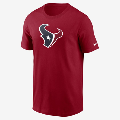 Shop Nike Women's Logo Essential (nfl Houston Texans) T-shirt In Red