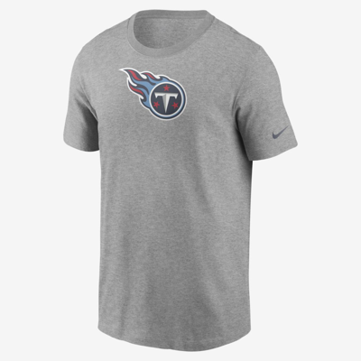 Shop Nike Men's Logo Essential (nfl Tennessee Titans) T-shirt In Grey