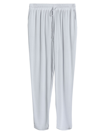 Shop Lanston Woman Pants Light Grey Size S Rayon