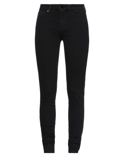 Shop Love Moschino Woman Jeans Black Size 26 Cotton, Elastomultiester, Elastane
