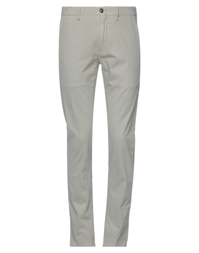 Shop Siviglia Man Pants Light Grey Size 30 Cotton, Elastane