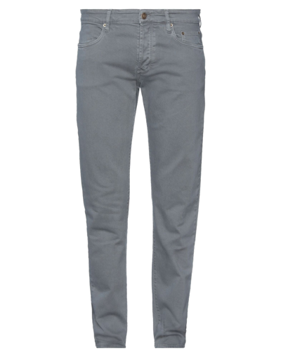 Shop Siviglia Man Pants Grey Size 32 Organic Cotton, Elastane