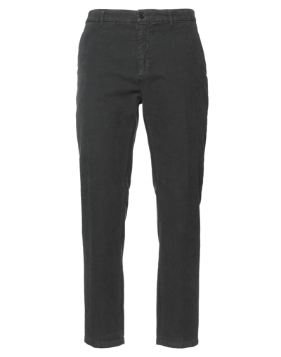 Shop Department 5 Man Pants Lead Size 35 Cotton, Elastane In Grey