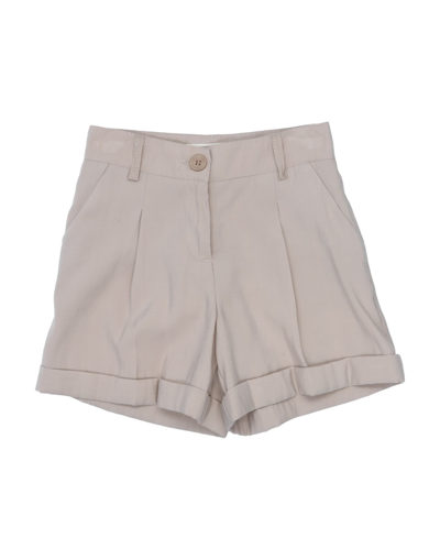 Shop Vicolo Toddler Girl Shorts & Bermuda Shorts Beige Size 6 Lyocell
