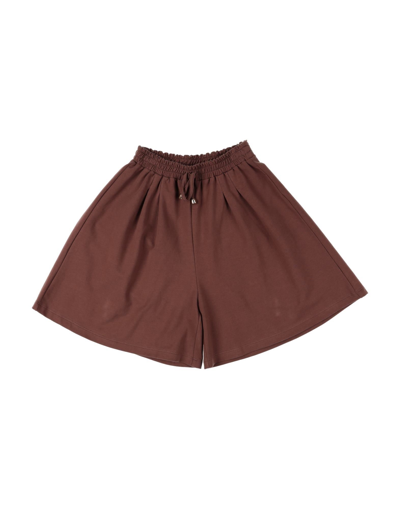 Shop Mariuccia Shorts & Bermuda Shorts In Brown