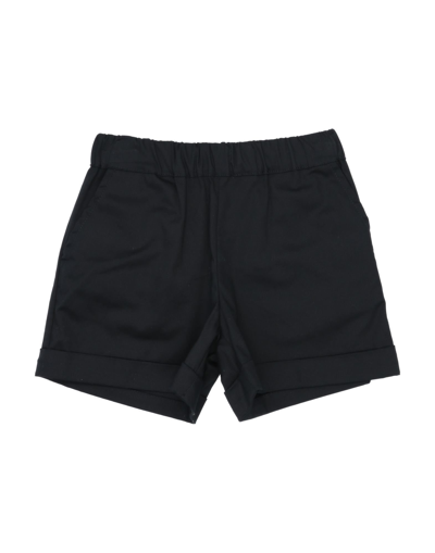 Shop Vicolo Toddler Girl Shorts & Bermuda Shorts Black Size 4 Cotton, Elastane
