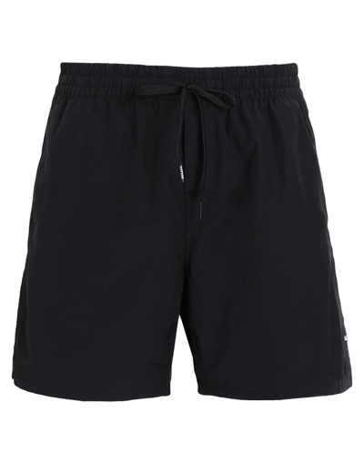 Shop Vans Mn Primary Volley Ii Man Shorts & Bermuda Shorts Black Size Xl Cotton, Nylon
