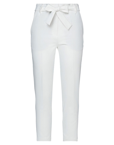 Shop Alessandro Dell'acqua Pants In White