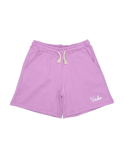 Shop Vicolo Shorts & Bermuda Shorts In Lilac