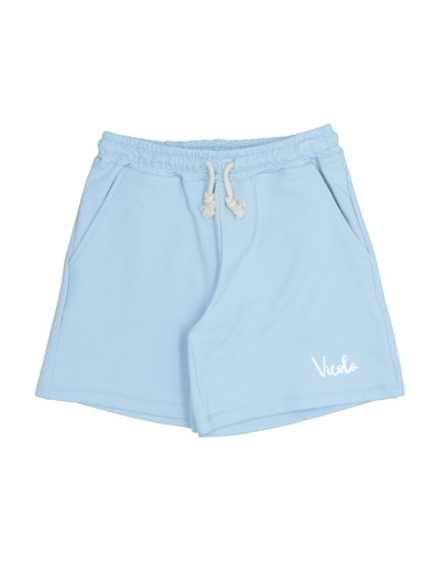 Shop Vicolo Shorts & Bermuda Shorts In Sky Blue