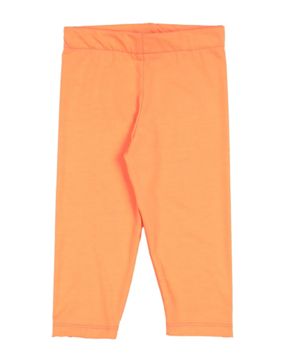 Shop Mariuccia Toddler Girl Leggings Orange Size 6 Cotton, Elastane