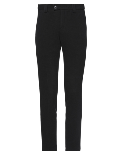 Shop Alessandro Dell'acqua Man Pants Black Size 32 Polyester, Viscose, Elastane
