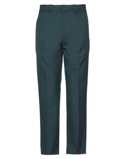 Shop President's Man Pants Deep Jade Size 34 Polyester, Wool In Green