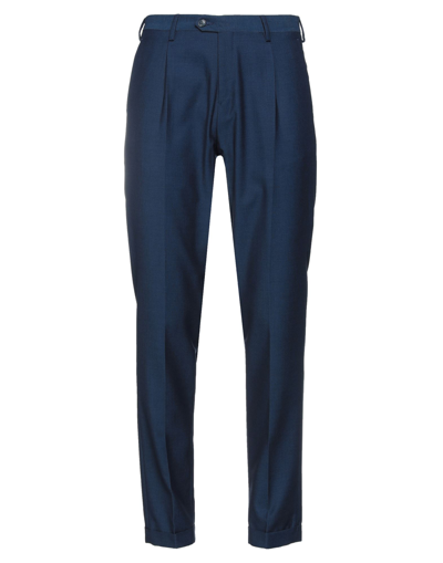 Shop Adaptation Man Pants Blue Size 38 Wool