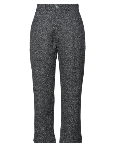 Shop Ermanno Gallamini Pants In Steel Grey