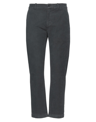 Shop Department 5 Man Pants Lead Size 35 Cotton, Elastane In Grey