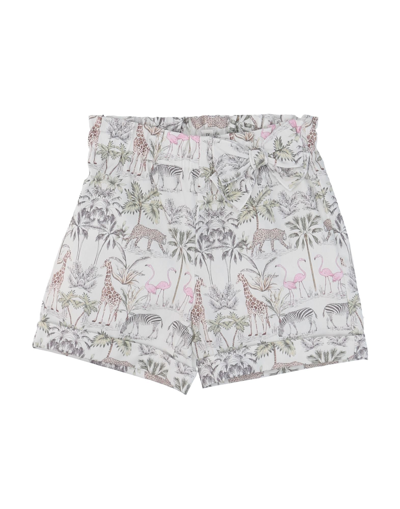 Shop Aletta Newborn Girl Shorts & Bermuda Shorts Sand Size 3 Cotton In Beige