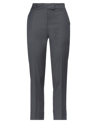 Shop Alessandro Dell'acqua Woman Pants Grey Size 4 Polyester, Viscose, Elastane