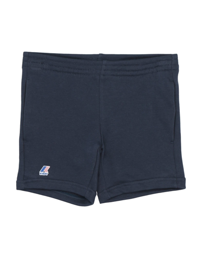 Shop K-way Shorts & Bermuda Shorts In Dark Blue