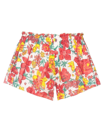 Am Woman Shorts & Bermuda Shorts Red Size Onesize Cotton In Red