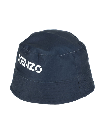 Shop Kenzo Hats In Dark Blue