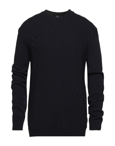 Shop Giulio Corsari Man Sweater Midnight Blue Size Xxl Acrylic, Wool