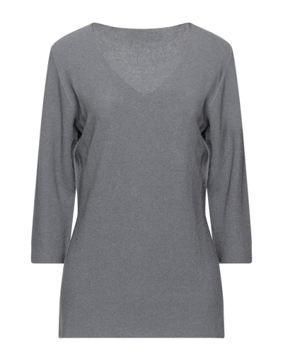 Shop Giorgio Armani Woman Sweater Grey Size 6 Viscose, Polyester