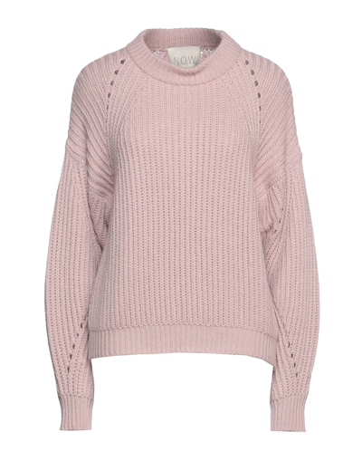 Shop N.o.w. Andrea Rosati Cashmere N. O.w. Andrea Rosati Cashmere Woman Sweater Pink Size L Cashmere