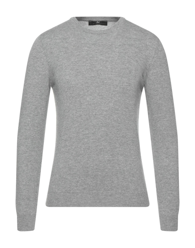 Shop Daniele Alessandrini Sweaters In Grey