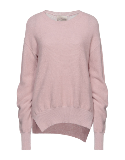 Shop N.o.w. Andrea Rosati Cashmere N. O.w. Andrea Rosati Cashmere Woman Sweater Pink Size S Cashmere