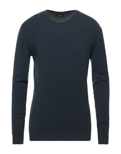 Shop Imperial Man Sweater Midnight Blue Size L Polyamide, Viscose