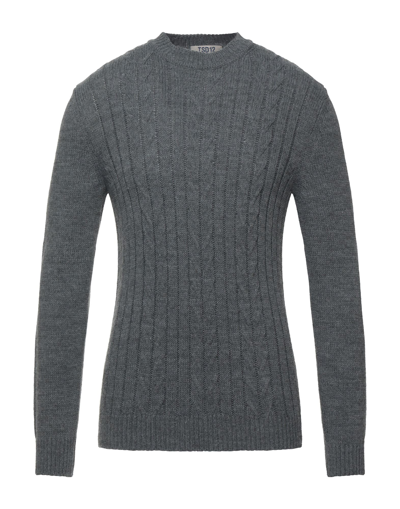 Shop Tsd12 Man Sweater Lead Size Xxl Dralon In Grey